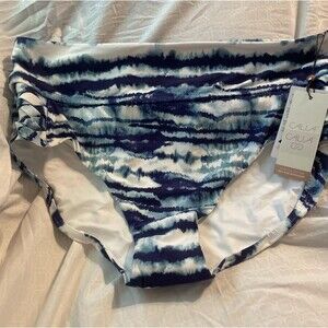 calia by carrie underwood swimwear Boy Shorts Stripe Blue